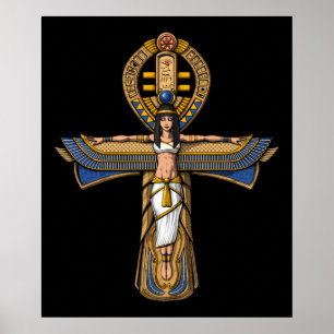 Egyptian Ankh Poster
