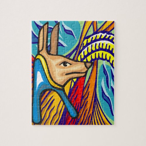 Egyptian Anubis Jigsaw Puzzle