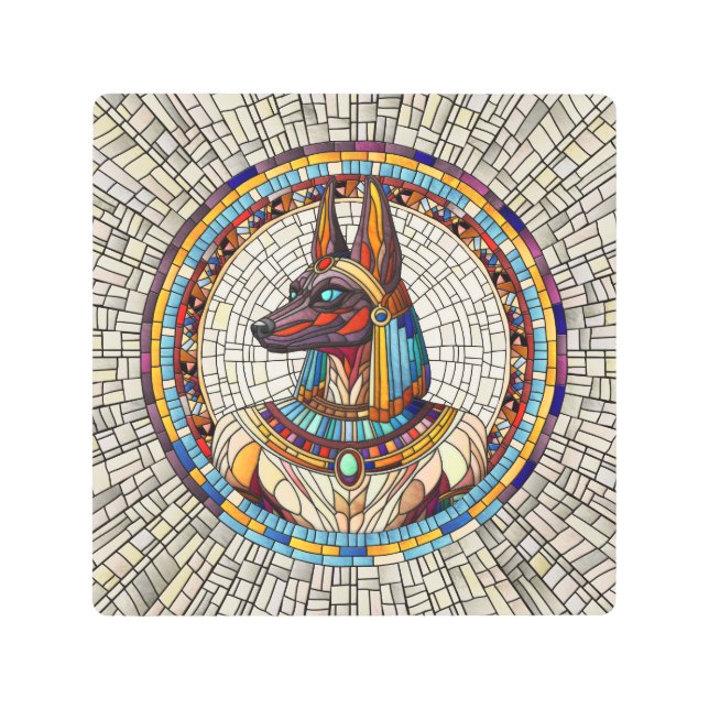Egyptian Anubis -Mosaic Art (Front)