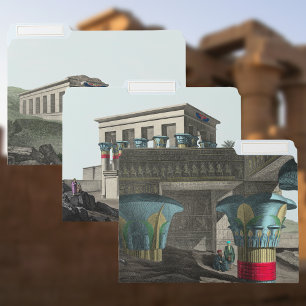 Egyptian Archeology File Folder