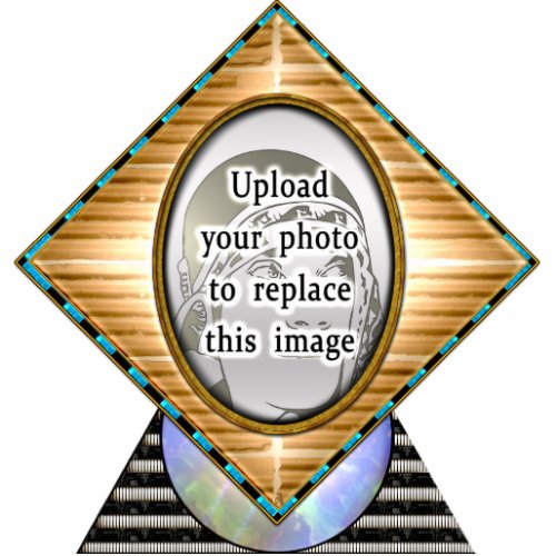 Egyptian Art Deco Personalized _ Photo Cutout