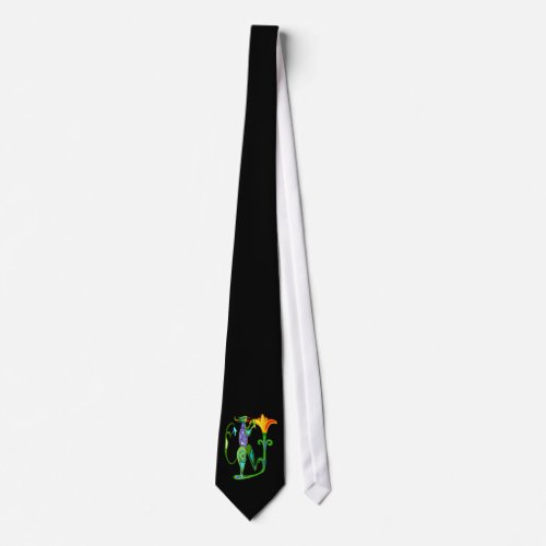 Egyptian  Art Deco Tie