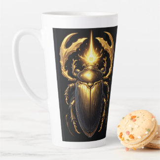 Egyptian art latte mug