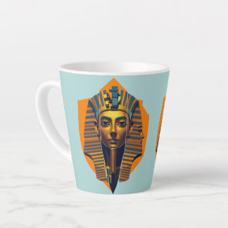 Egyptian art latte mug