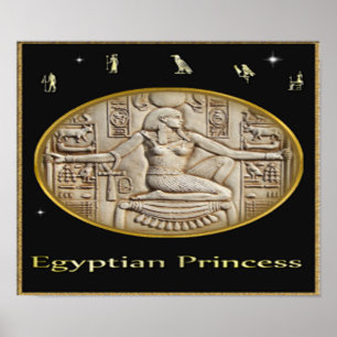Egyptian art poster