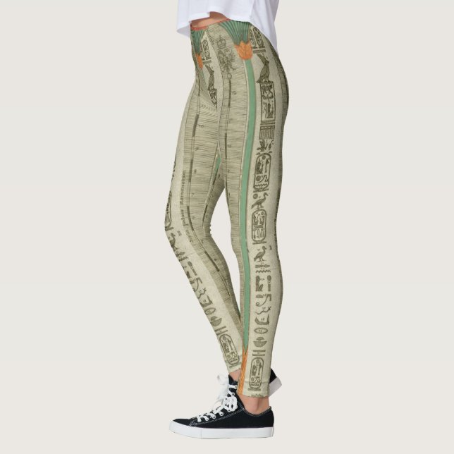 Egyptian Art Print Leggings (Left)