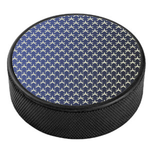 Egyptian Art Reimagined Hockey Puck