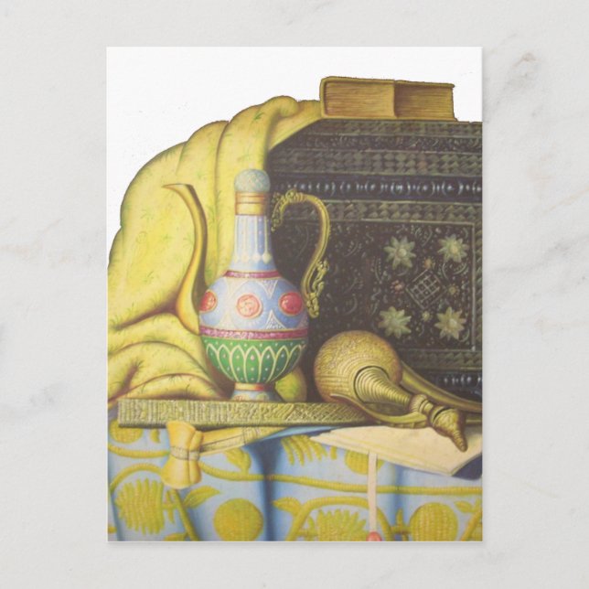 Egyptian Artifacts: Secrets of the Pharaohs Postcard (Front)