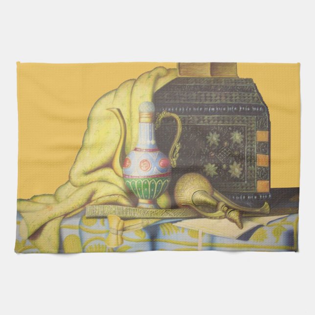 Egyptian Artifacts: Secrets of the Pharaohs Towel (Horizontal)