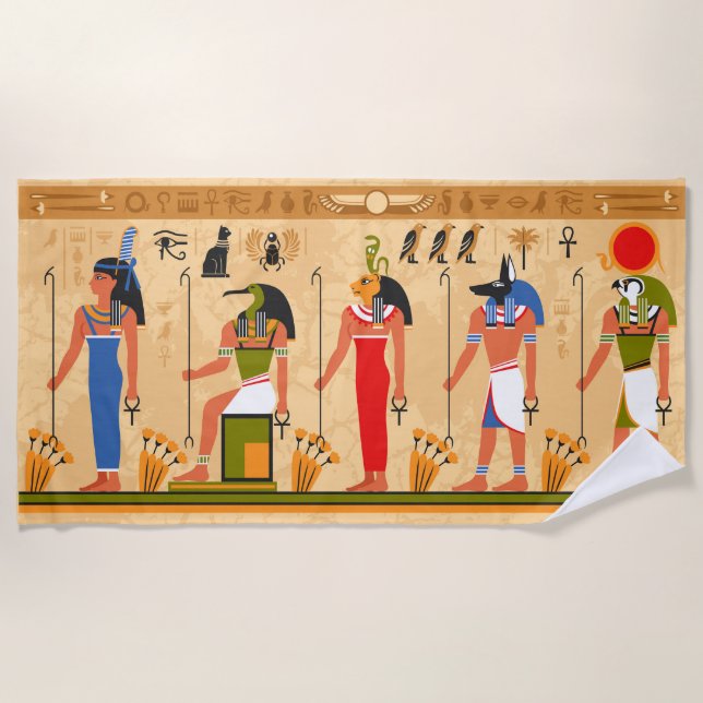 Egyptian Beach Towel (Front)