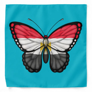 Egyptian Butterfly Flag Bandana