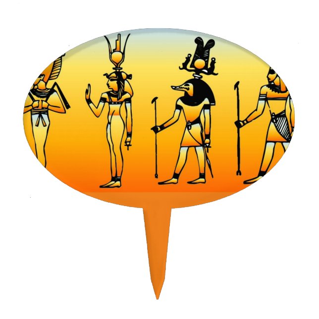 Egyptian Cake Topper (Front)