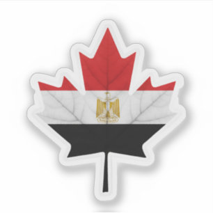 Egyptian Canadian Sticker