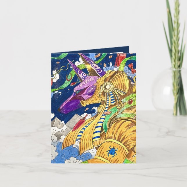 Egyptian Card (Front)