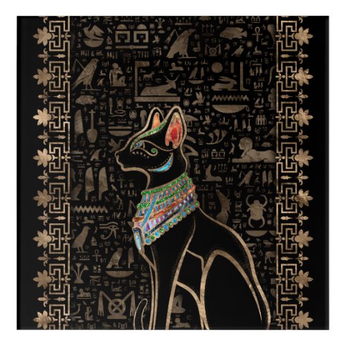 Egyptian Cat _ Bastet Acrylic Print