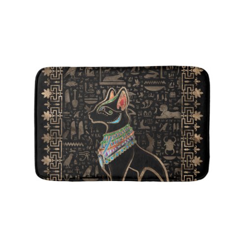 Egyptian Cat _ Bastet Bath Mat