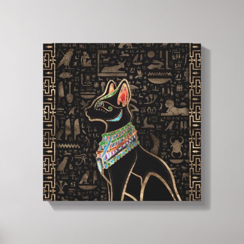 Egyptian Cat _ Bastet Canvas Print