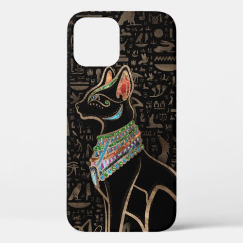Egyptian Cat _ Bastet iPhone 12 Case