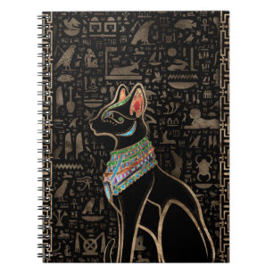 Egyptian Cat - Bastet Notebook