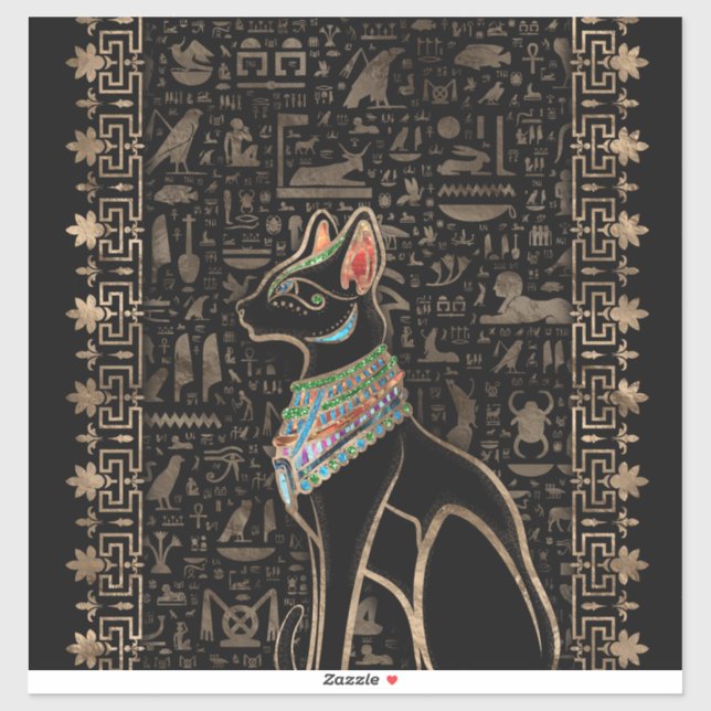 Egyptian Cat - Bastet Sticker (Sheet)