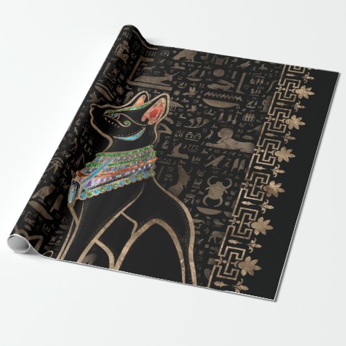 Egyptian Cat _ Bastet Wrapping Paper