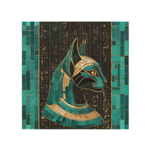 Egyptian Cat Goddess Bastet -Mosaic Art