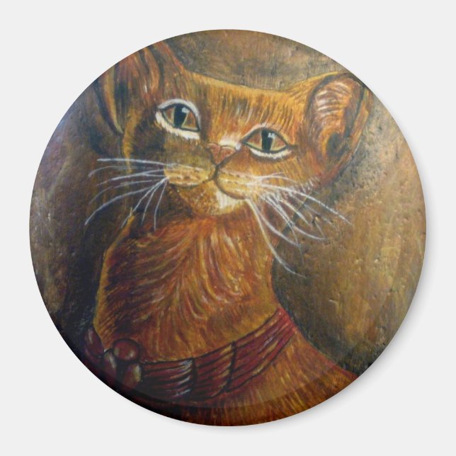Egyptian Cat Magnet (Front)