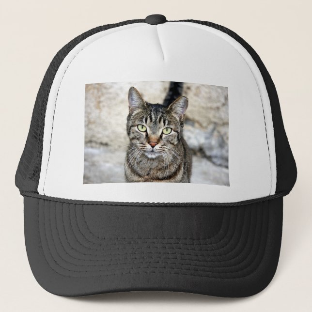 Egyptian Cat Trucker Hat (Front)