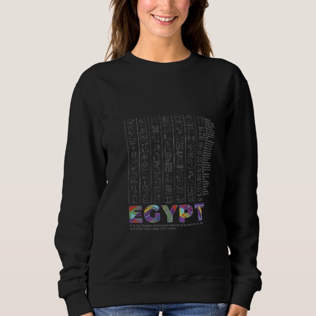 Egyptian civilization  sweatshirt (Front)