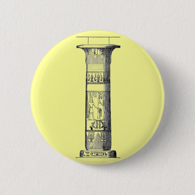 Egyptian Column Button (Front)