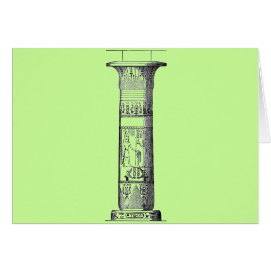 Egyptian Column Cards (Front Horizontal)