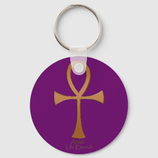 Egyptian Copper ANKH Keychain