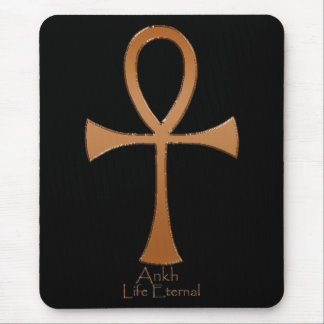 Egyptian Copper ANKH Mouse Pad