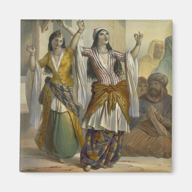 Egyptian Dancing Girls Performing the Ghawazi at R Magnet (Front)