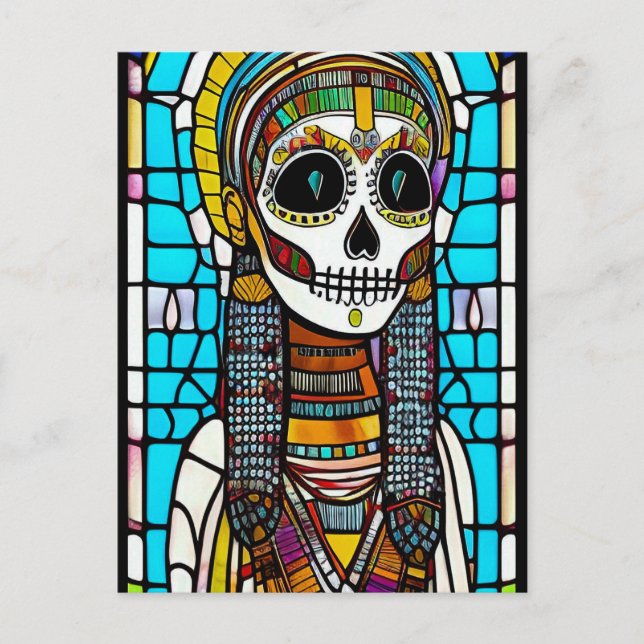 Egyptian Day Of The Dead #1 Postcard (Front)