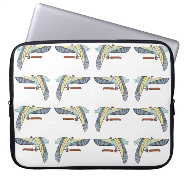 Egyptian Design #12 at Emporio Moffa Laptop Sleeve (Front)