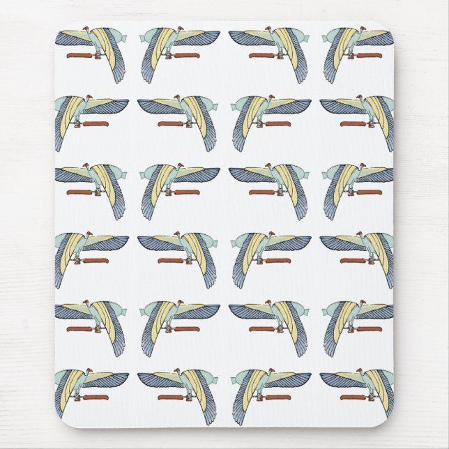 Egyptian Design #12 at Emporio Moffa Mouse Pad (Front)