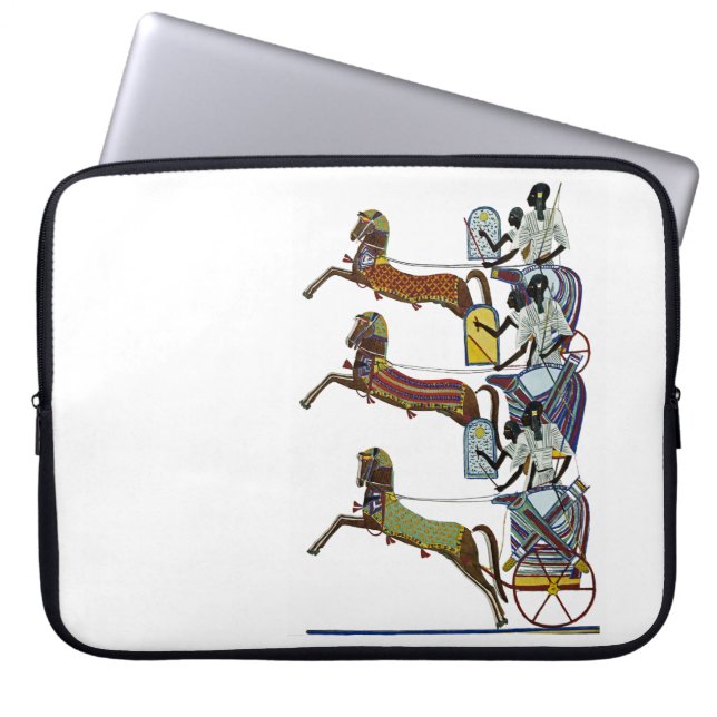 Egyptian Design #2 at Emporio Moffa Laptop Sleeve (Front)