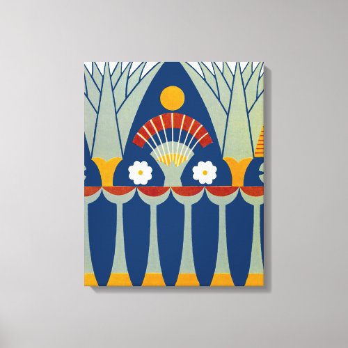 Egyptian Design 7 at Emporio Moffa Canvas Print