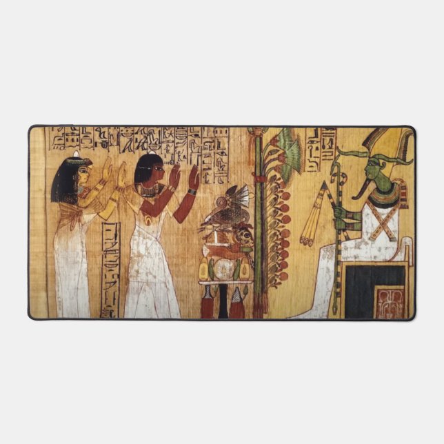 EGYPTIAN DRAWINGS DESK MAT (Front)