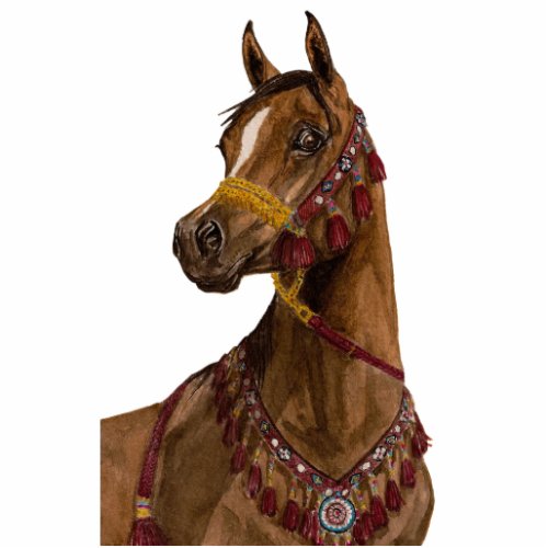Egyptian Dream Arabian horse photo sculpture
