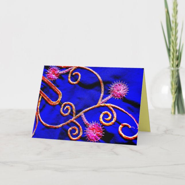 Egyptian Embroidery Card (Front)