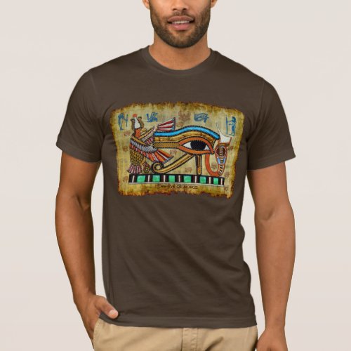 Egyptian Eye of Horus Ancient Art Designer Shirt