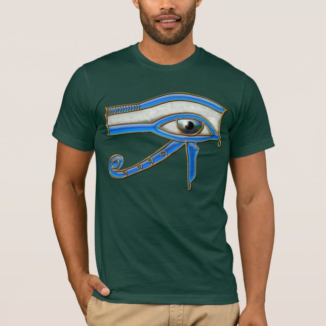 Egyptian Eye of Horus Ancient Art Designer Shirt (Front)