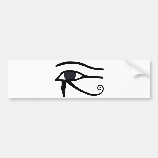 EGYPTIAN EYE OF HORUS BUMPER STICKER (Front)