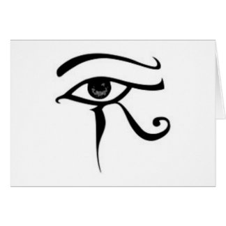 Egyptian eye Of Horus Cards