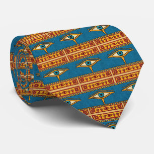 Egyptian Eye of Horus, Eye of Ra Egypt Deity Neck Tie