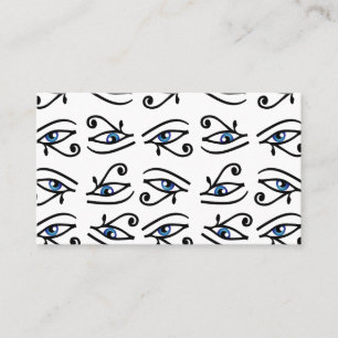 Egyptian Eye of Horus or wadjet Business Card