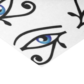 Egyptian Eye Of Horus Or Wadjet Tissue Paper by ShawlinMohd at Zazzle