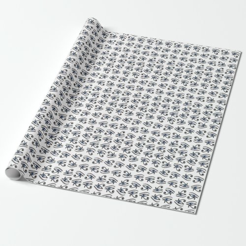 Egyptian Eye of Horus or wadjet Wrapping Paper